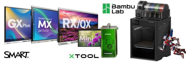 SMART, XTool and Bambu Labs